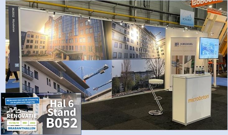 Renovatiebeurs stand van Jordahl Gevelverankering